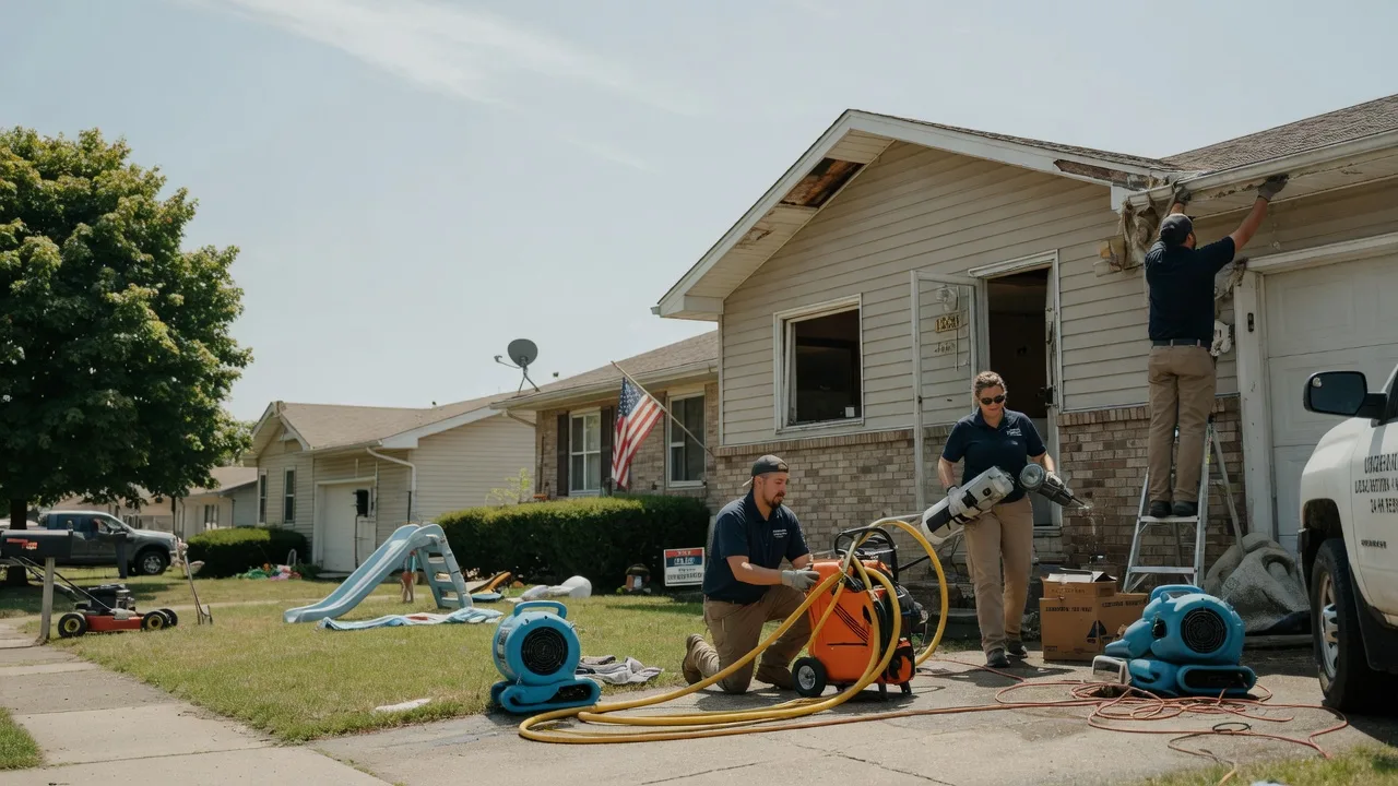 Water Damage Restoration in Linden, PA near me